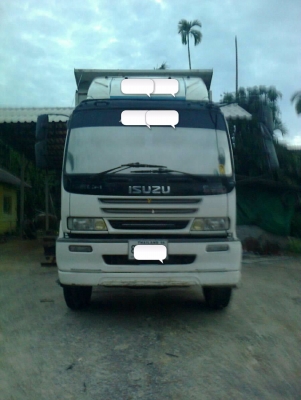 ขายรถ 18 ล้อพ่วงแม่-ลูกดัมพ์ ISUZU DECA 270 แรงม้าปี 2548 ลูกพ่วงดัมพ์ 2 คานแท้กระบะเหล็กสามมิตรลอนเฉียงคอกเสมอหัวปี 2547 ราคา 2500000