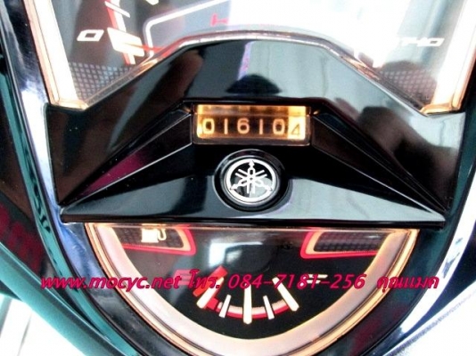 MIO 125i MX  ตัวท็อป ล้อแมกช์  ปี 56 ไมล์ 1610 โล รถเดือน มิ.ย 5 เดือน สีแดงขาว 33900