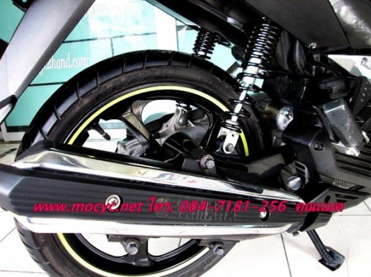 NOUVO  SX  สีดำ รุ่นใหม่ หัวฉีด กระบอบสูบ DiASil ไฟหน้า โปรเจ็คเตอร์  ไมล์ 9 พันโล 34900