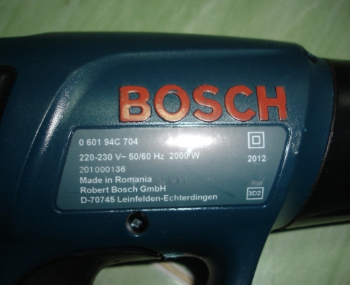 ขายเครื่องเป่าลมร้อน Bosch รุ่น GHG 630 DCE (2,000 w.)