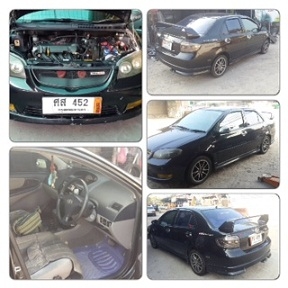 ขาย TOYOTA VIOS 1.5 E สีดำ ออโต้ ติดแก๊ส LPG ราคา 229,000 บาท