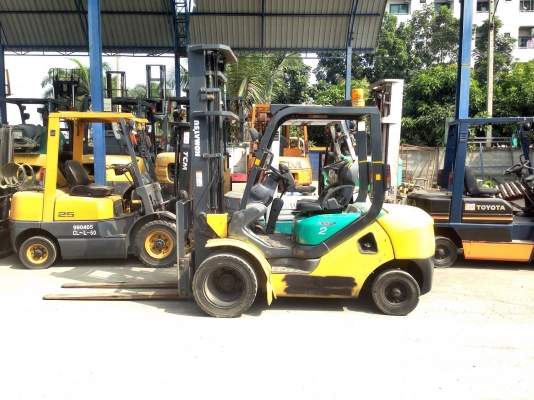 -:-*&bull;*ข า ย ร ถ ย ก เ ก่ า น อ ก*&bull;*-:- KOMATSU FG25-16 เสาสูง6เมตรสไลท์แผงงา