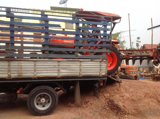 ปัญญาแทรคเตอร์มาแล้ว...จัดมาให้ครับ คูโบต้า L3408 DI พร้อม ผาน6x22ตราช้าง