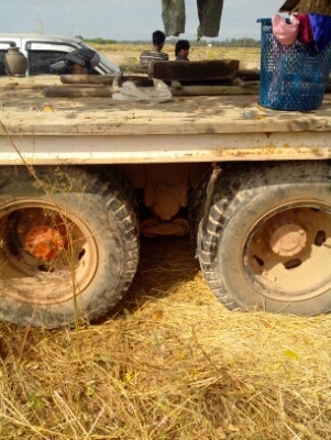 ISUZU  หัวยาว10  ล้อลากแบคโฮเครื่อง  HO6C  เทอร์โบเพาว์เวอร์