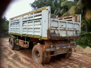 ขายด่วน ลูกพ่วงดั้มพ์ 2 เพลาเอกสารเล่มทะเบียน