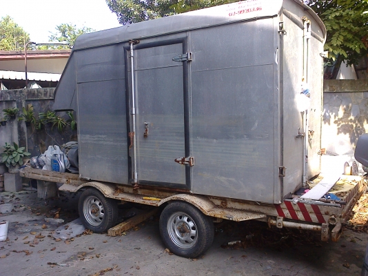 ขายเทเลอร์ลากเครื่องจักหรืออื่นๆ ยาว5เมตร 4ล้อกว้าง2เมตร มีหางขึ้น