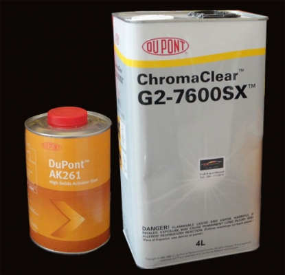 แลกเกอร์ DUPONT 7600 4:1 (1ชุด) ปริมาณ 4 ลิตร ราคา ชุดละ1650 บาท ต้องซื้อ4ชุดขึ้นไป