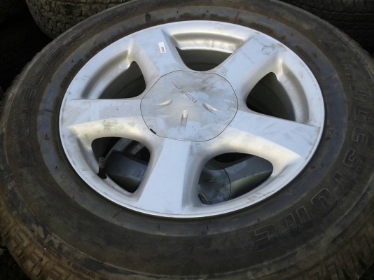 แม็กอีซูซุ วีครอส ขอบ 17 พร้อมยาง 255 65 17 ปี 12 มี 1 ชุด