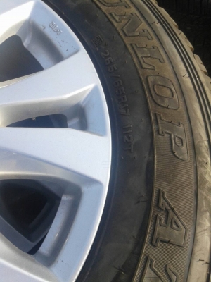 แม็กมาสด้า bt50 ขอบ17 พร้อมยาง 265 65 17 ปี12