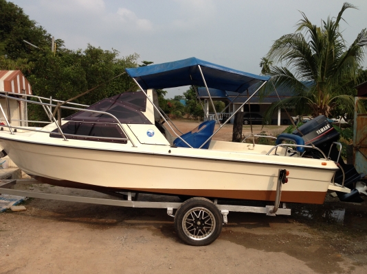 ขายเรือโมลยามาฮ่า เครื่อง 60 แรง ปรับราคา 199,000 บาท