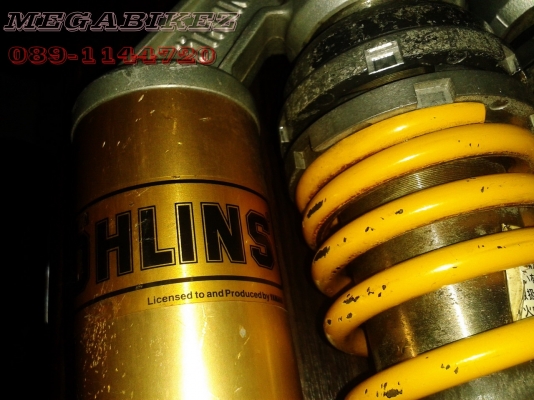 ขายโช๊ค OHLINS แท้ๆ 1 คู่ ไม่รั่ว ไม่ซึม ใช้งานได้ปกติ ราคา 7,600 บาทพร้อมส่ง