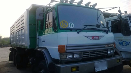 ขายรถบรรทุกสิบล้อดั๊มพ์ HINO Sumo227 เครื่องเดิม เกียร์เดิม เก็บสีพร้อมใช้ ทะเบียนพร้อม