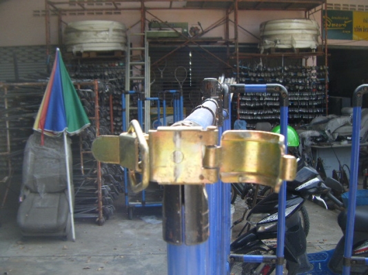 รถเข็นบรรทุกของเอนกประสงค์ ใส่ถังน้ำมัน 200 ลิตร