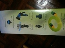 สายยางม้วนเก็บได้หัวปรับได้หลายระดับ ยาว 15 เมตร  ของใหม่แกะกล่อง