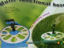 สายยางม้วนเก็บได้หัวปรับได้หลายระดับ ยาว 15 เมตร  ของใหม่แกะกล่อง