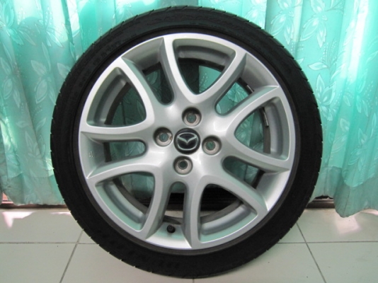 ขายล้อแม็ก Mazda 2 ขอบ 16 พร้อมยาง DUNLOP ปี 12
