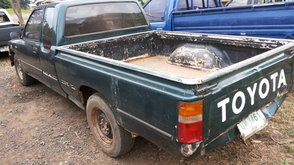 ***ขายแล้วครับขอบคุณ Truck2hand ขายกระบะแค็ปราคาเบาๆ ไมตี้เอ็กซ์ 2.5ปี35/92 เครื่องเดิมเกียร์เดิม เครื่องดี แรงดี ช่วงล่างคัสซีสวยเดิมไม่ปะไม่ดาม กระบะดี ปูเหล็กตีนเป็ดไม่มีผุ ยางเปลี่ยนมาใหม่ไม่นาน สวย4เส้น ฝาท้ายมีผุชายกับสีพองนิดหน่อย หน้า-หลังเดิมไม่เ