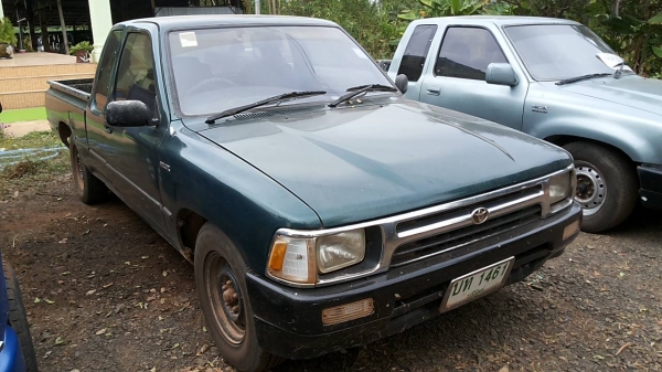 ***ขายแล้วครับขอบคุณ Truck2hand ขายกระบะแค็ปราคาเบาๆ ไมตี้เอ็กซ์ 2.5ปี35/92 เครื่องเดิมเกียร์เดิม เครื่องดี แรงดี ช่วงล่างคัสซีสวยเดิมไม่ปะไม่ดาม กระบะดี ปูเหล็กตีนเป็ดไม่มีผุ ยางเปลี่ยนมาใหม่ไม่นาน สวย4เส้น ฝาท้ายมีผุชายกับสีพองนิดหน่อย หน้า-หลังเดิมไม่เ