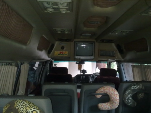 ขายรถตู้ ปี 2000 หัวจรวด  แต่งเต็มสูตร