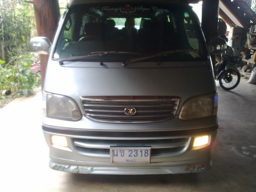 ขายรถตู้ ปี 2000 หัวจรวด  แต่งเต็มสูตร