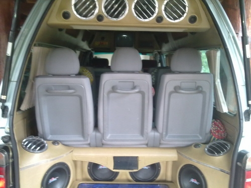 ขายรถตู้ ปี 2000 หัวจรวด  แต่งเต็มสูตร