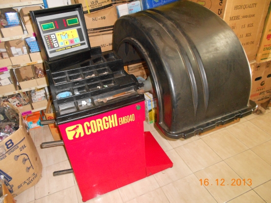 ขายด่วนเครื่องถ่วงล้อ CORGHI EM6040 สภาพดีพร้อมใช้งาน