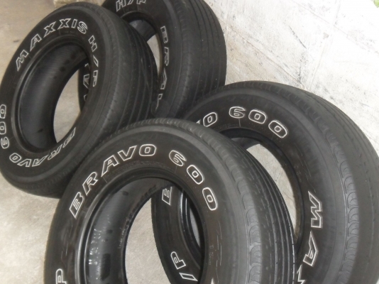 ยาง MAXXIS 225/70R15 ปี10 สวยๆ 4 เส้น ราคา 2800 บาท
