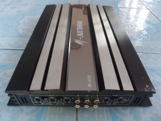 แอมป์ 4 แชลแนล m audio