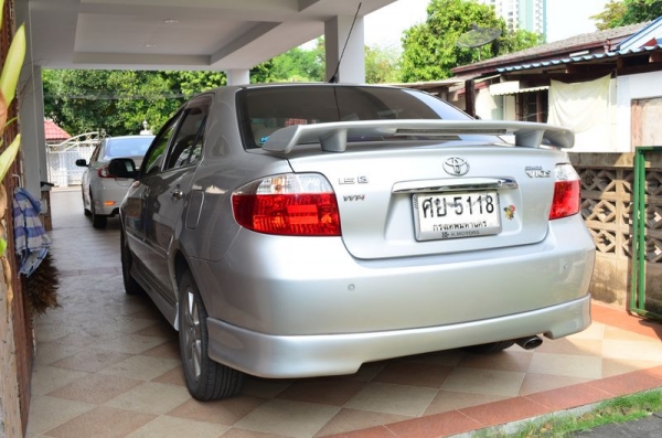 VIOS ตัว TOP สุด A/T ABS AIRBAG ติด NGV 2ระบบ