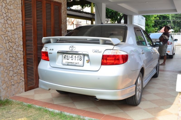 VIOS ตัว TOP สุด A/T ABS AIRBAG ติด NGV 2ระบบ