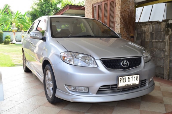 VIOS ตัว TOP สุด A/T ABS AIRBAG ติด NGV 2ระบบ