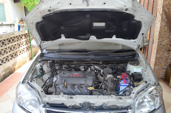 VIOS ตัว TOP สุด A/T ABS AIRBAG ติด NGV 2ระบบ