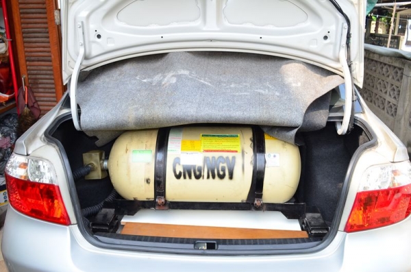 VIOS ตัว TOP สุด A/T ABS AIRBAG ติด NGV 2ระบบ