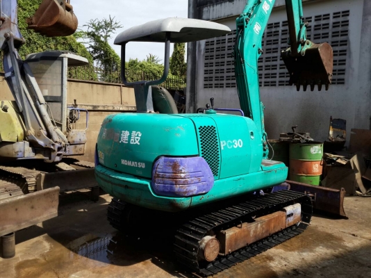ขาย รถขุด KOMATSU รุ่น PC30-7E- แทร็กเหล็ก มือสองญี่ปุ่น