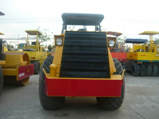 รถบดสั่นสะเทือน 10 ตัน Dynapac CA25II รถเก่านอก พร้อมใช้งาน เอกสารครบ