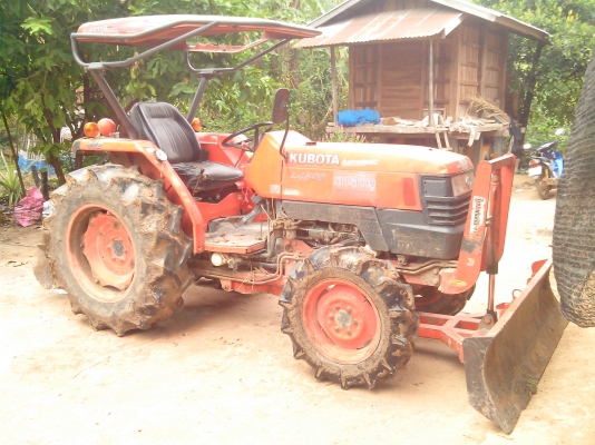 รถไถนา KUBOTA 4508 อุปกรณ์ 2 ชิ้น เล่มทะเบียน