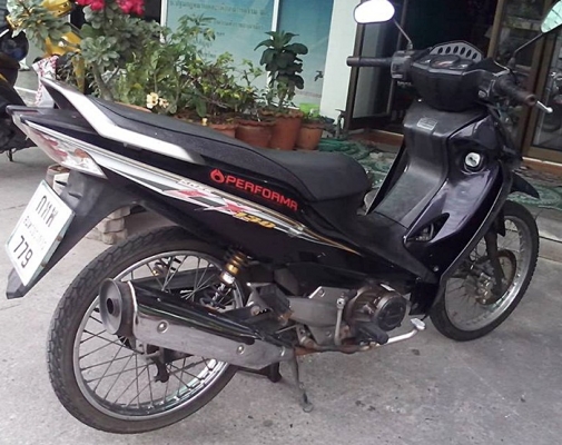 Kawasaki ZX130 สตาร์ทมือ