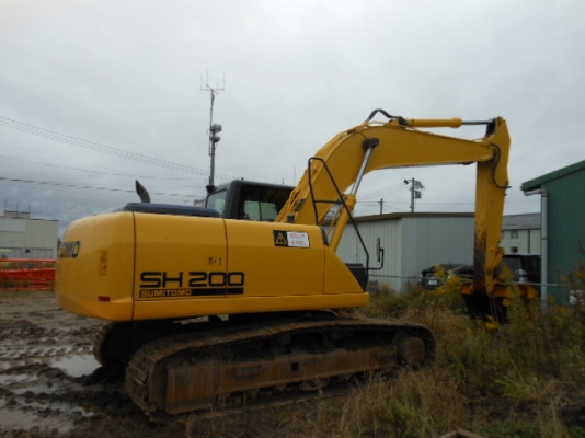 รถขุด Sumitomo SH200-5 #BH2301 2010Year 4296Hour สภาพดี รถถึงไทยสัปดาห์นี้ค่ะ