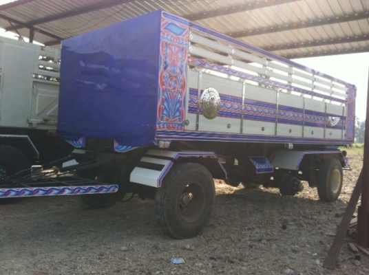 หางพ่วง 3เพลา ต่อใหม่ ยังไม่จดทะเบียน