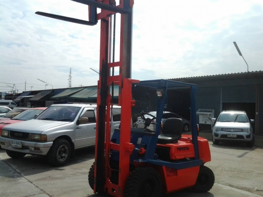 รถยก TOYOTA 4FD20 ดีเซล เสา3เมตร เกียร์ธรรมดา พร้อมใช้ 110000 เอาไปเลย