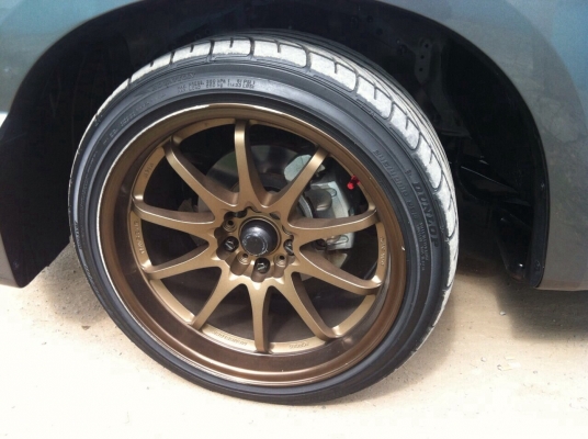 ขายล้อ ce28 พร้อมยาง ขอบ18 หน้า9.5 หลัง10.5.