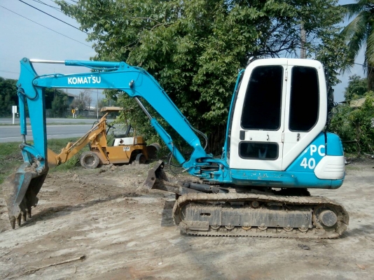 KOMATSU PC40-7  คุณสิริชัย กาญจนบุรี ขายกลางอากาศเรียบร้อยค่ะ