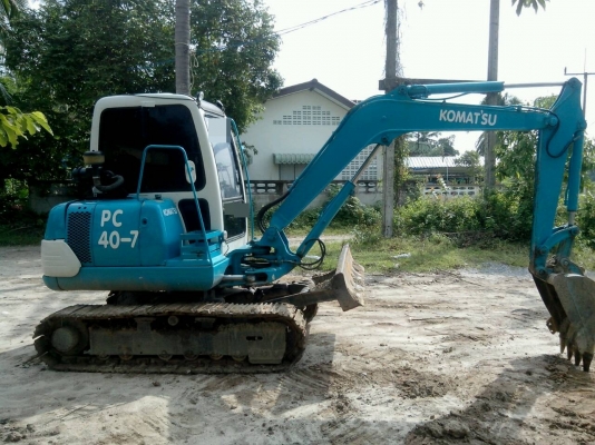 KOMATSU PC40-7  คุณสิริชัย กาญจนบุรี ขายกลางอากาศเรียบร้อยค่ะ