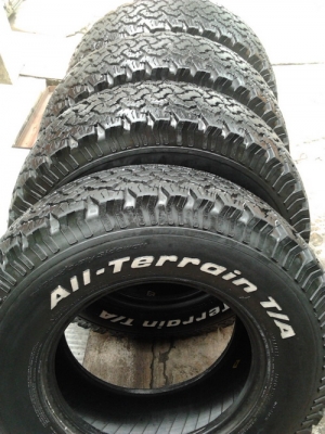 BF All 265/75/16 ปี10สวยๆ 1 ชุด BF All 265/75/16 ปี10สวยๆ 1 ชุด