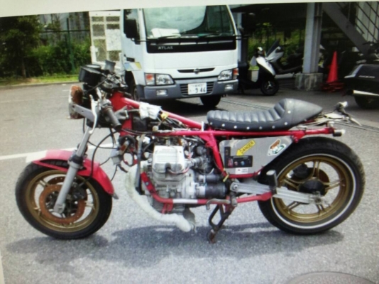 ขาย โปรเจค Moto Guzzi 750 ยุค 80's.....