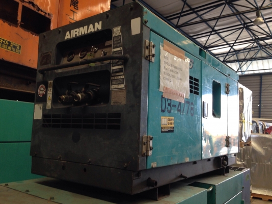 เครื่องปั๊มลม Airman Compressor PDS90S (4 units) ตั้งอยู่โกดังในไทยค่ะ