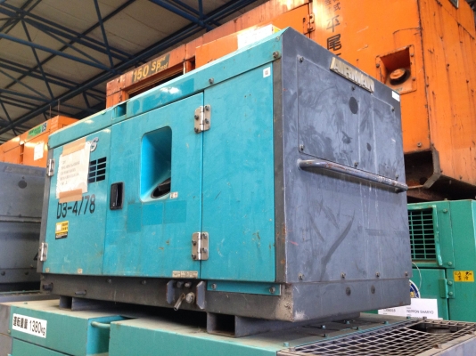 เครื่องปั๊มลม Airman Compressor PDS90S (4 units) ตั้งอยู่โกดังในไทยค่ะ