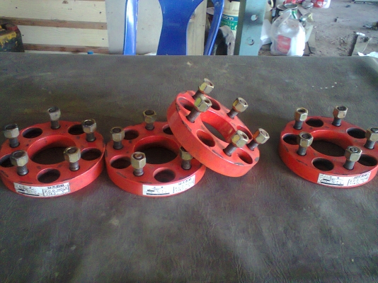 สเปเซอร์ล้อ 5 รูถอดจาก D4D Tiger