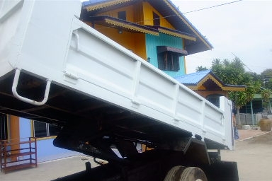 มาแล้ว หกล้อดั้ม NKR 110 แรง พวงลัยเพาเวอร์ หัวเดิมสวยมาก   ยาง750 16 ยาว 4.00 เมตร