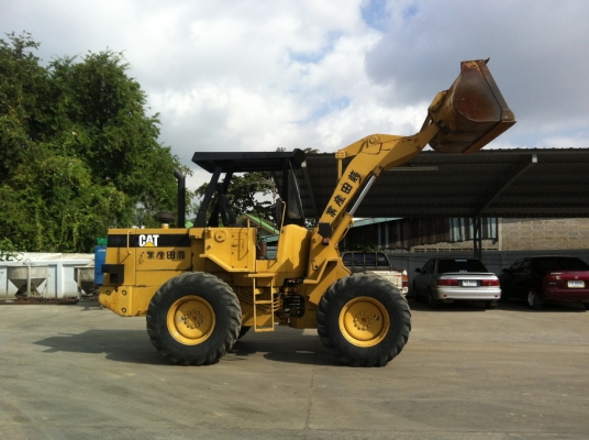 รถตักล้อยาง CAT 910E เก่าญี่ปุ่น เทียบเท่า 510 WA100 ขนาดบุ้งกี๋ 1.3Q รถตักล้อยาง CAT 910E เก่าญี่ปุ่น เทียบเท่า 510 WA100 ขนาดบุ้งกี๋ 1.3Q